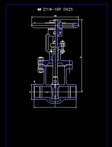25Z11W-16P 閘閥
